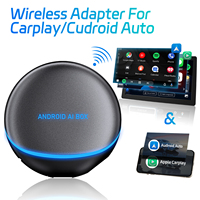 AiBox Android 12 Inalámbrico CarPlay AI Box con SIM 4G 8+128G Qualcomm Snapdragon 665