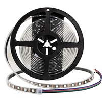 Bande lumineuse RVB 5050 15 60/M LED 5V USB WiFi Bande lumineuse RVB flexible avec télécommande pour la décoration de fête à la maison de rétro-éclairage TV