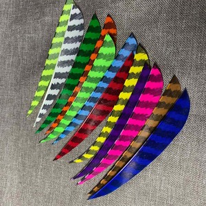 <span class=keywords><strong>3</strong></span> 4 5 pollici Freccia Piuma Palette Tiro Con L'arco Accessori per il Carbonio/fibra di vetro Frecce di Caccia Tiro Con L'arco Tradizionale - Product Image 4