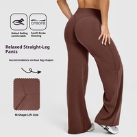 Taille haute grande pour femmes amincissant le levage de la hanche sans pantalon de yoga de ligne d'embarras