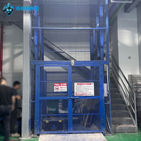 Monte-charge hydraulique robuste pour entrepôt industriel – Équipement de manutention de marchandises