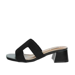 51240 Ciabatte con Tacco Nero - Product Image 1