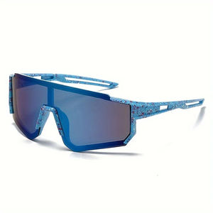 Gafas de Sol Deportivas Polarizadas Estilo Punk para Mujer y Hombre, Ciclismo 2024, Marca de Lujo, Diseño de Una Pieza, Gafas de Sol Tipo Escudo para Damas - Product Image 6