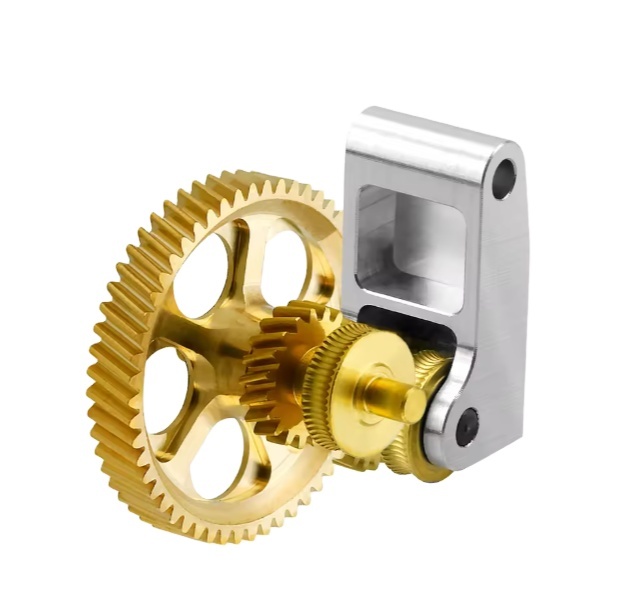 Hardened Steel Spur Gear Drop-in Upgrade High Precision Gear Kit for BambuLab P1 X1 3D Printer