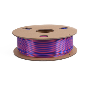 OEM/ODM <span class=keywords><strong>ISANMATE</strong></span> Filament d'imprimante 3d magique brillant PLA Filament de soie Pla dégradé bicolore 1.75mm 1kg Filaments pour imprimante 3d - Product Image 1