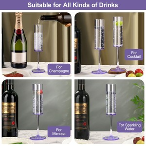 Copa de Vino Acrílica Irrompible BST de 175 ml - <span class=keywords><strong>Flauta</strong></span> de Champán Resistente a Impactos, Libre de BPA, <span class=keywords><strong>para</strong></span> Bodas, Eventos, Hoteles y Catering, Suministro al por Mayor - Product Image 3
