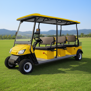 Carrito de Golf Eléctrico de 6 Plazas de Buena Calidad y Precio Económico, Batería de Plomo-Ácido de 60V, Vehículo Eléctrico de Golf para Alquiler - Product Image 1