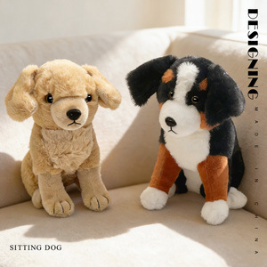 Peluche de Simulación de Perro Husky Golden Retriever, Muñeco de Peluche con Relleno de Algodón PP para Niños, Unisex - Product Image 2