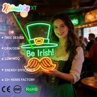 Letrero LED de Neón Personalizado con Cara de Gato Neonawall, con Clasificación IP65, Luz con Nombre Personalizado para Bodas, Cumpleaños, Fiestas y Regalos Empresariales
