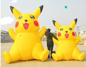 Hot bán đáng yêu 2M PVC lớn nhân vật hoạt hình bóng bay Mô hình bơm hơi khổng lồ <span class=keywords><strong>Pikachu</strong></span> cho trẻ em bên tổ chức sự kiện trò chơi trang trí - Product Image 4