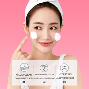 Axit amin mụn sữa rửa mặt lỗ chân lông làm sạch bọt cho tất cả các loại da nhẹ nhàng rửa mặt OEM/ODM - Product Image 5