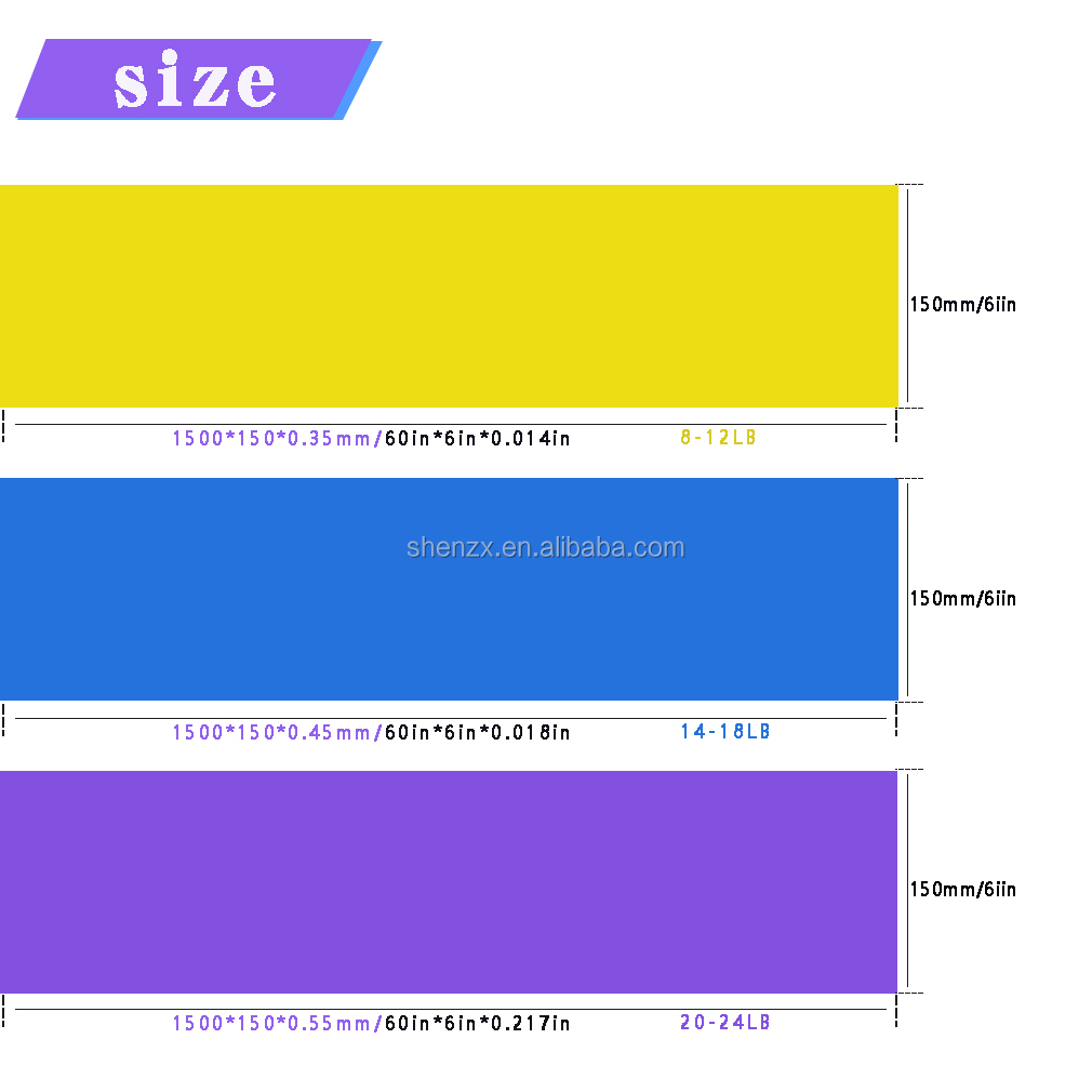 Yellow,Blue,Purple Set