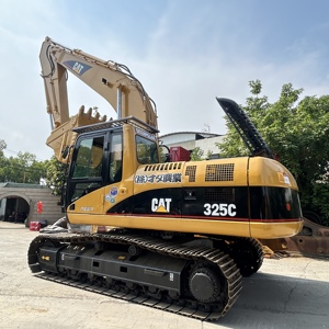 รถขุดไฮดรอลิก Caterpillar CAT 325C มือสอง ขนาด 25 ตัน สำหรับงานก่อสร้างขนาดใหญ่ พร้อมมอเตอร์มือสอง - Product Image 5
