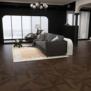 Carreaux de sol en porcelaine effet bois mat 800*800 à prix abordable, motif rétro <span class=keywords><strong>Versailles</strong></span>, Chine - Product Image 2