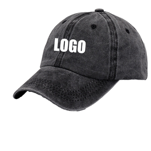 Gorra de béisbol de algodón de color sólido desgastado con diseño de orificio para cola de caballo y hebilla de cobre dorado para mujer, ideal para deportes, venta al por mayor. - Product Image 1