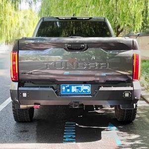 Pare-chocs arrière avec treuil pour pick-up 4x4 pour TOYOTA TUNDRA <span class=keywords><strong>2022</strong></span>+ Barre de protection arrière en acier Accessoires 4x4 - Product Image 2
