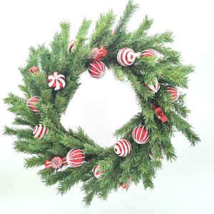 Guirlande <span class=keywords><strong>de</strong></span> Noël YIYU, décoration <span class=keywords><strong>en</strong></span> PVC artificiel, guirlande <span class=keywords><strong>de</strong></span> fête pour les fêtes <span class=keywords><strong>de</strong></span> fin d'année, décorations <span class=keywords><strong>de</strong></span> Noël d'intérieur, ornements - Product Image 2