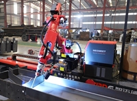 ZMDE New H Beam T Beam Brazo de robot de soldadura de 6 ejes con una carga de 6kg