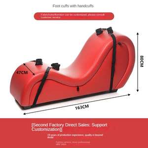 Luxury Hotel Intimacy Chaise-Sofá convertible de posturas múltiples para yoga/<span class=keywords><strong>tántrico</strong></span>/relajación (diseño que ahorra espacio) - Product Image 5