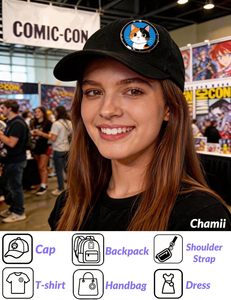 Gift Choice AI Smart Digital Pin 1.85inch Clear HD Display Bluetooth Upload Electronic Badge Long <b>Battery</b> All Day Wearable Backp - Product Image 3