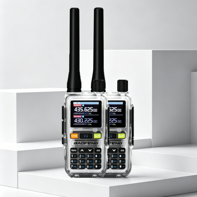 2PCS BAOFENG 5R Mini Walkie Talkie Multi-Band Bluetooth Programming Wireless Scan Frequency 999CH Type-C Baofeng 2025 New Radio