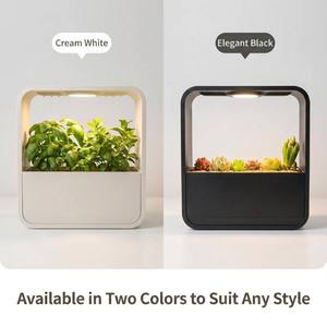 Mini-serre d'intérieur intelligente, système hydroponique LED, design anti-fuite, mini-jardin de bureau avec lumière à spectre complet - Product Image 5