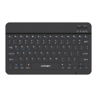 Clavier sans fil BT mini ultra-plat 78 touches portable en ABS, prix de gros direct usine chinoise