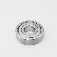 Bantalan Bola Alur Dalam Baja Tahan Karat 420 High Wear 6201ZZ 12x32x10mm Magnetik Untuk Transmisi Industri