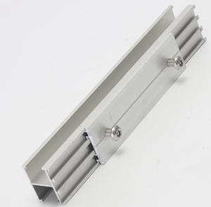 Fabricante de Accesorios Solares Fotovoltaicos – Riel de Montaje para Paneles Solares en Stock, Soporte para Paneles Solares en Techos, Abrazadera para Techos de Tejas de Acero de Color - Product Image 2