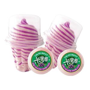 Gelato Cinese OEM di Alta Qualità al Gusto di Carote e Mirtilli, Confezione da 100g/Scatola, 15 Pezzi/Cartone, Snack Esotici Tianbing - Product Image 2