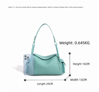 Nouveau Sac à Main Femme 2026 en Cuir Véritable Luxe Vintage Tendance Simple Polyvalent Imperméable Fermeture Éclair Motif Litchi Mode