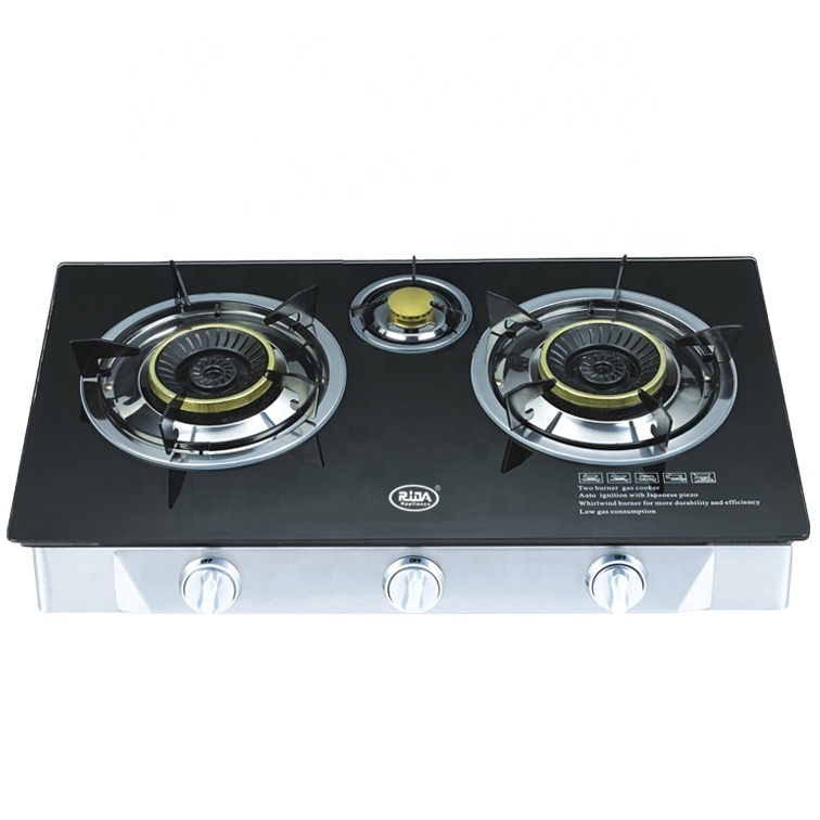 Kitchen Appliance 3 burner Copper Brass