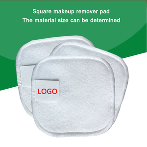 Vente en gros de tampons démaquillants lavables en bambou écologiques de couleur blanche, taille personnalisée, serviette pour le <span class=keywords><strong>visage</strong></span> réutilisable - Product Image 6