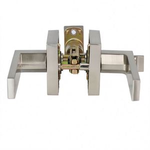 ชุดมือจับประตูแบบคู่พร้อมกุญแจล็อคแบบไร้กุญแจ WEKIS  วัสดุโลหะผสมสังกะสี แข็งแรงทนทาน  สำหรับประตูห้องน้ำภายในบ้าน  พร้อมระบบล็อคเพื่อความเป็นส่วนตัว - Product Image 4