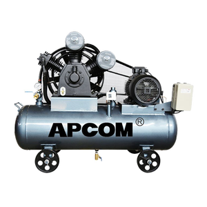 Industrial Low Pressure Piston <b>Air</b> Compressor 0.8MPa Belt Drive <b>Air</b>-cooled 120-500L Tank for Construction - Product Image 1