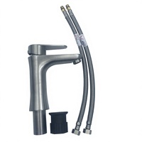 Robinet domestique monocommande électrique au design classique moderne 2026, à montage sur plan, en acier inoxydable 304 sans plomb
