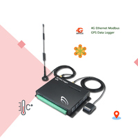 Contador de Pulsos Analógico de 8 Canales, Modbus, Red 4G, GPS, Registrador de Datos en Tiempo Real con Módulo GPS para Monitoreo Industrial