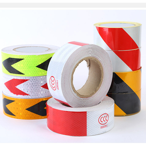 Autocollant de signalisation routière réfléchissant en PET de haute qualité, avec bande réfléchissante à haute visibilité et adhésif durable - Product Image 2