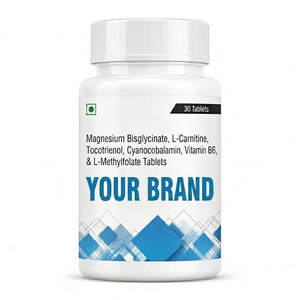 Comprimés de bisglycinate de magnésium, de L-carnitine et de tocotriénols à marque privée pour le soutien énergétique et le bien-être - Product Image 3