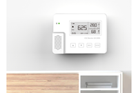 Moniteur de qualité de l'air PM1 PM2.5 PM10 Formaldéhyde (HCHO), température, humidité, détecteur de COVT pour l'intérieur avec télécommande APP