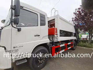 8-10 кубических метров, боковой погрузчик, легкий грузовик для мусора, грузовик для сбора отходов 6 тонн
