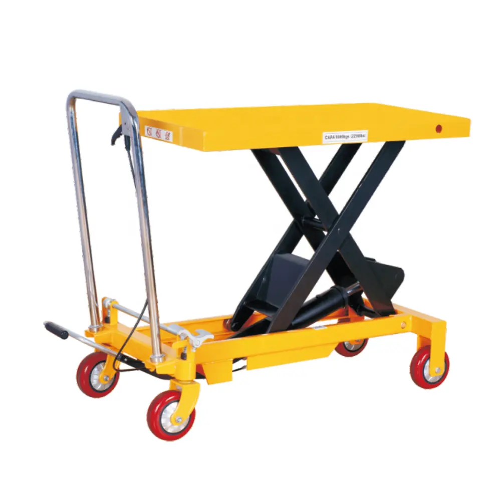 CE 500キロManual Hydraulic Trolley LiftアップTable Mini Scissor Car Lift Table Max