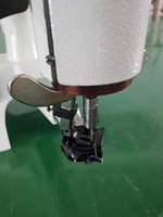 Machine à réparer les chaussures à aiguille simple QS-2971, machine à réparer les chaussures à lit cylindrique