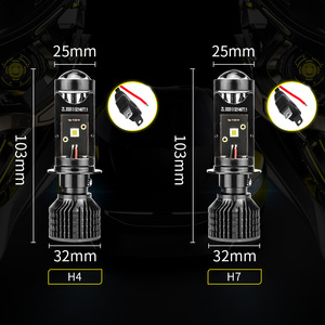 La meilleure qualité Y10 <span class=keywords><strong>Moto</strong></span> H7 H4 Modification de l'objectif Phare LED à faisceau haut et bas - Product Image 3