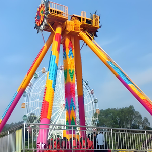 Manèges de parc d'attractions : Manèges rotatifs Super Frisbee Swing, Manèges à <span class=keywords><strong>marteau</strong></span> pendulaire, Manèges rotatifs, Grand manège Frisbee Swing Hammer à vendre - Product Image 3