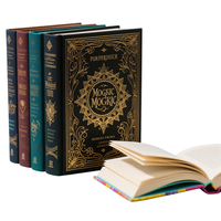 Impresión de libros de novela francesa, libro de tapa dura personalizado con encuadernación cosida, impresión de libros editoriales