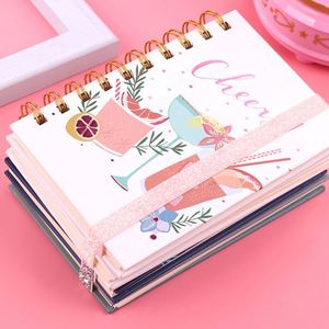 Cuaderno de Notas A5 al por Mayor, Artículos de Papelería Escolares, Agenda, Diario, Cuaderno de Espiral con Tapa Dura y Banda Elástica - Product Image 4