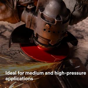 3M Origineel 1182C 180mm Hoge Kwaliteit Vezel Schijf Polijstschijf OEM Multifit Aluminiumoxide Schuurpapier Schijf Hoekslijpmachine Gemaakt in China - Product Image 5