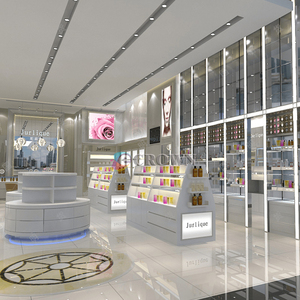 Incense showcase Retail Makeup Countermart Makeup Irregular Shop <strong>Pl</strong> Chain Shop Perfume Display Cabinet OEM - Product Image 3
