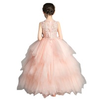 Robe Tutu Princesse sans Manches pour Filles, Nouvelle Collection Été 2026, Style Féérique Tendance Défilé, pour Enfants, Petites Hôtesses et Récital de Piano
